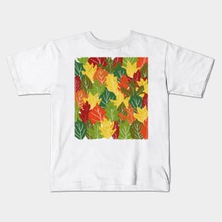 Autumn Foliage Kids T-Shirt